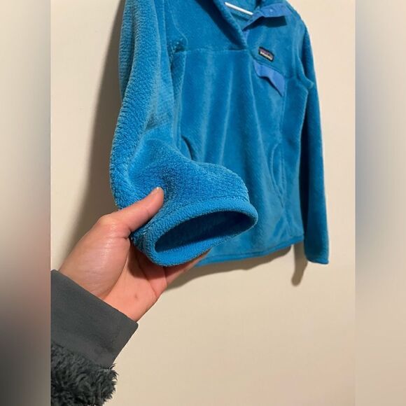 Patagonia Snap-T Pullover Sweater Jacket Teal XS - Picture 7 of 10